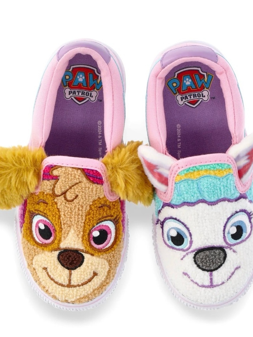 PAW Patrol Kids Slip-On Character Sneakers Slippers Toddler Size 10 NEW